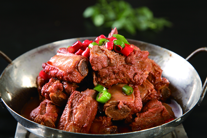 干锅美食焖锅湘菜麻辣香辣纸锅干锅排骨