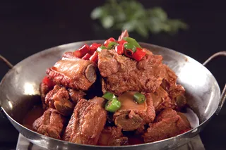 干锅美食焖锅湘菜麻辣香辣纸锅干锅排骨