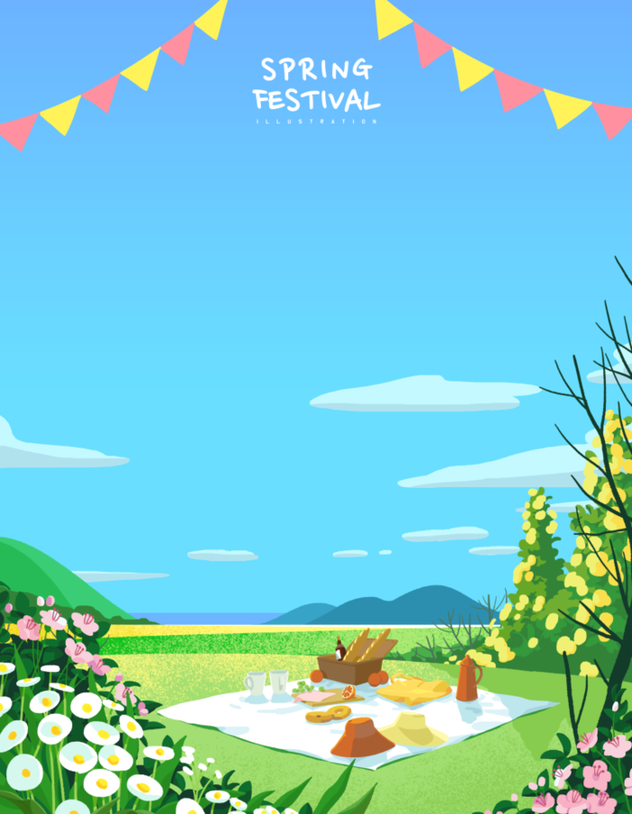 春天插画