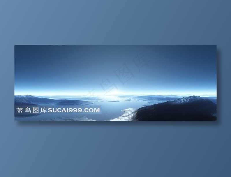 南极洲云海高清图