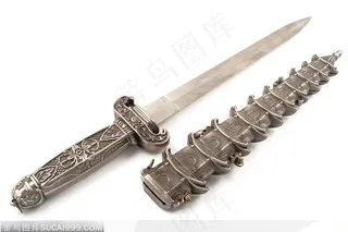 中华传统工艺青铜剑图片