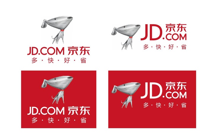 京东LOGO图片cdr矢量模版下载