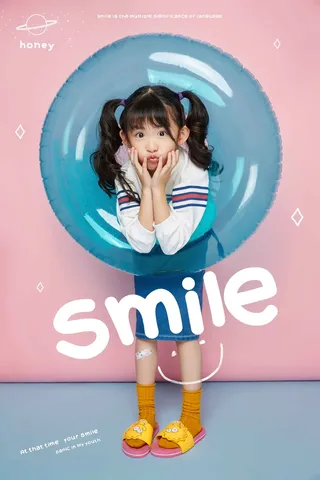 时尚儿童PSD文字41款