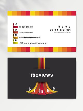 大气名片设计图片