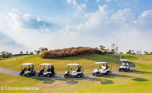 相约打高尔夫高清图片