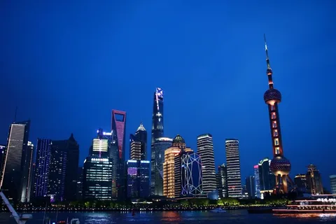 城市 上海 夜景