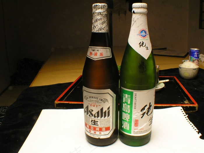 青岛啤酒酒水美食素材图片