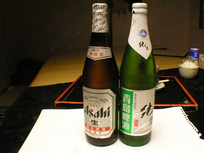 青岛啤酒酒水美食素材图片