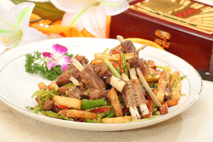 土豆条焗羊排28元 (4)