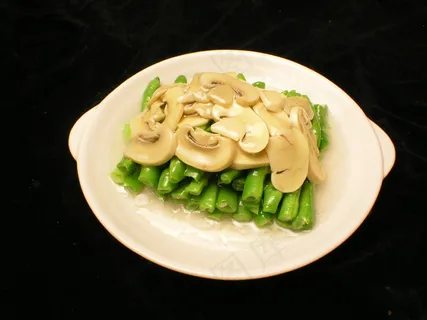 0407口蘑豆角 0407口蘑豆角