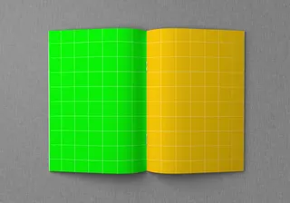 简约书籍画册样机设计