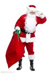 可爱圣诞老人图片