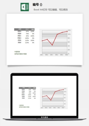 LMTK可视化图表模板Excel素材公司企业办公表格数据分析智能图表预览图