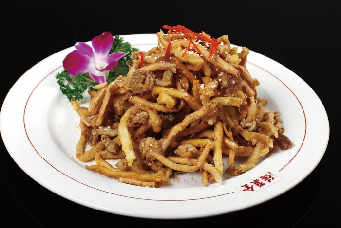 川菜湘菜高清菜谱 烧汁茶树菇