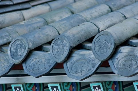 复古屋顶瓦片图片 复古屋顶瓦片图片