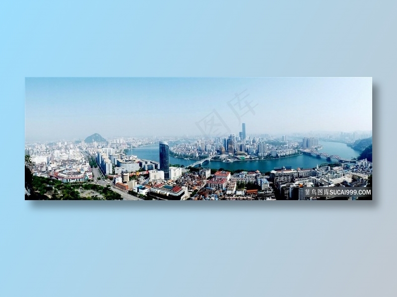 广西柳州城市风光