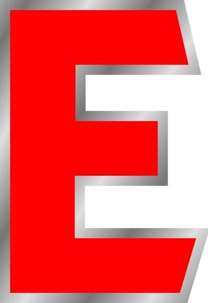 字母E PNG免抠(408x595)