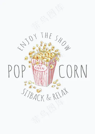 电影零食 爆米花苞谷