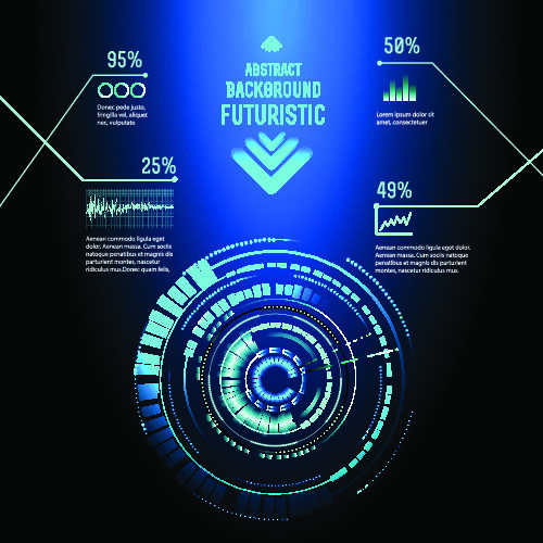 几何抽象粒子线条光线科技感网页banner展板背景AI矢量设计素材