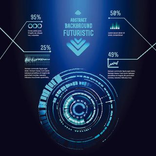 几何抽象粒子线条光线科技感网页banner展板背景AI矢量设计素材