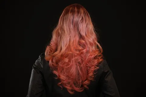 中波浪卷发图片