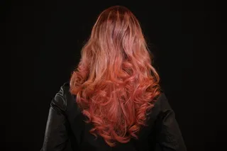 中波浪卷发图片