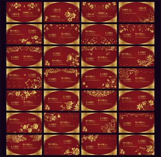 名片素材 大气名片模板 简约名片 高端名片 公司名片 名片 