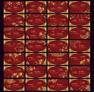 名片素材 大气名片模板 简约名片 高端名片 公司名片 名片 