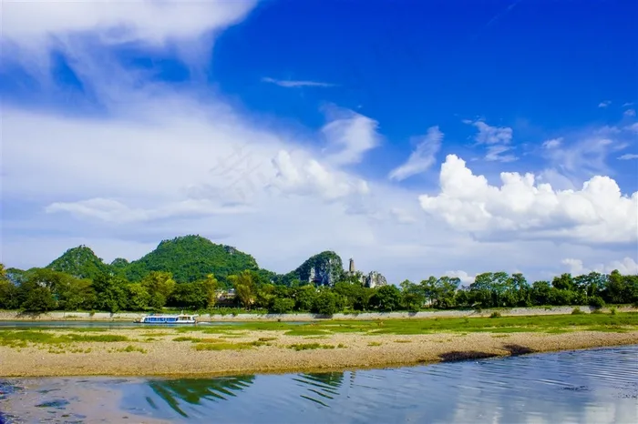 美丽的桂林山水美景高清摄影图片素材