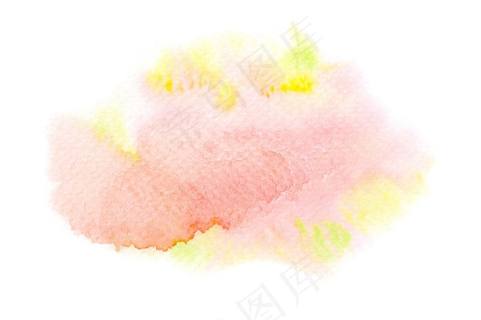 粉色抽象水彩晕染艺术背景高清图片