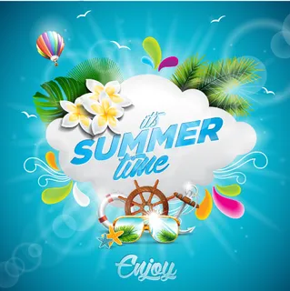 夏天海滩大海背景 夏天海滩大海背景