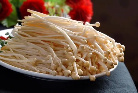 蘑菇香菇金针菇杂菇菌类美食素菜