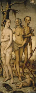 裸体女性油画
