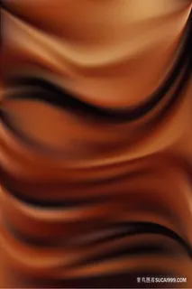 巧克力色渐变丝滑布料背景