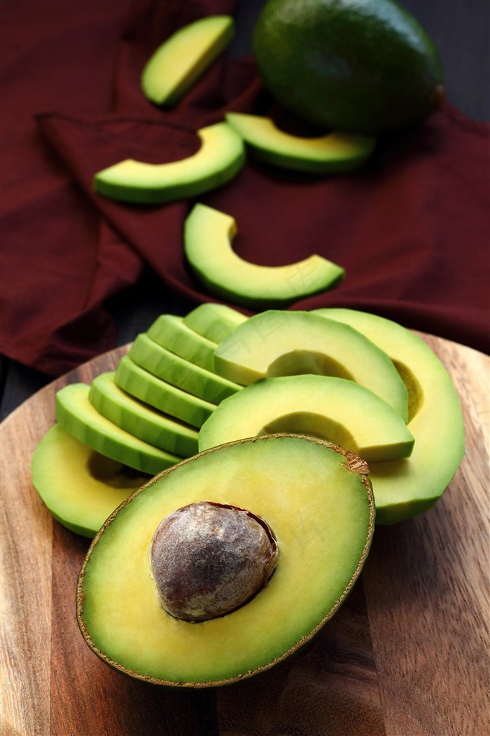 鳄梨特写高清图片