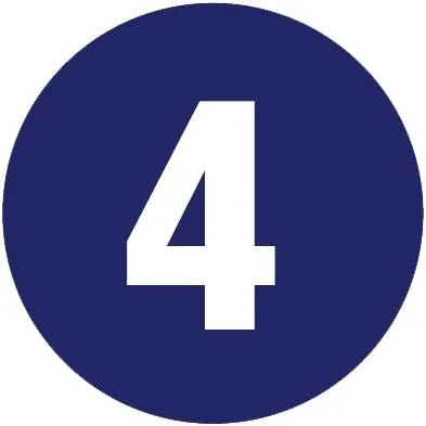 数字 4 PNG免抠(393x393)
