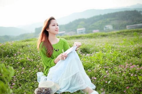 摄影图片人物美女模特照片