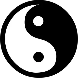 Yin and yang PNG免抠