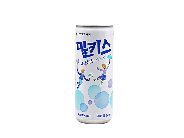 76 乐天牛奶苏打水