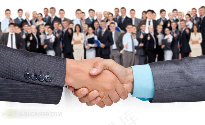 商务合作握手