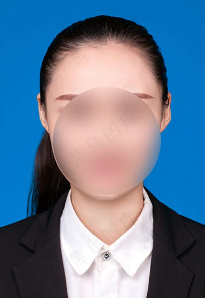 西装模板  女生西装 寸照模板 西装 证件照 西服 免抠psd模版下载