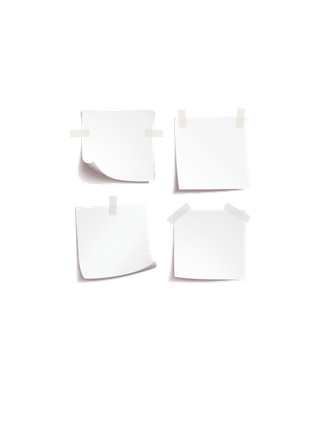 便签纸png免扣素材 拷贝