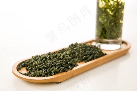 宁夏枸杞芽尖茶茶托茶杯摄影