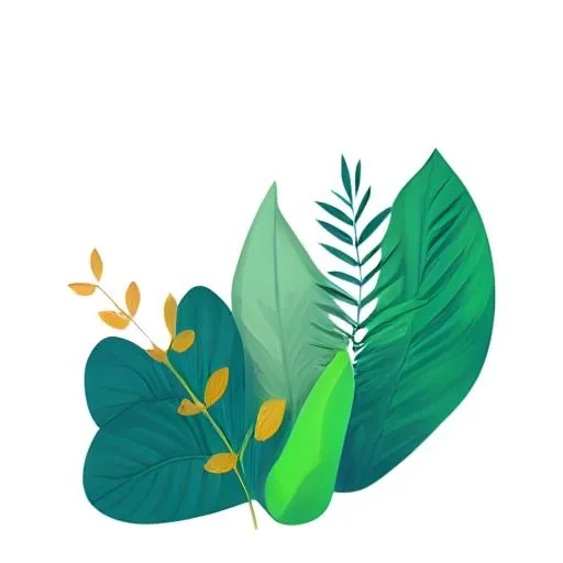 叶子树叶绿叶草丛免抠(2048x2048)