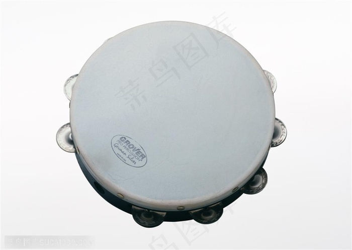 乐器-摇铃手鼓特写