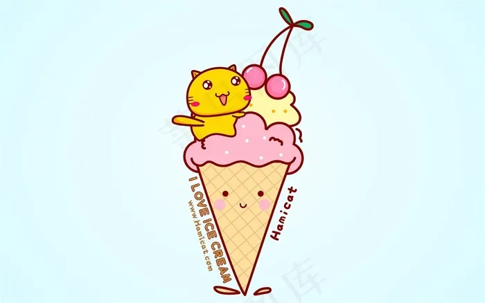 可爱哈咪猫图片