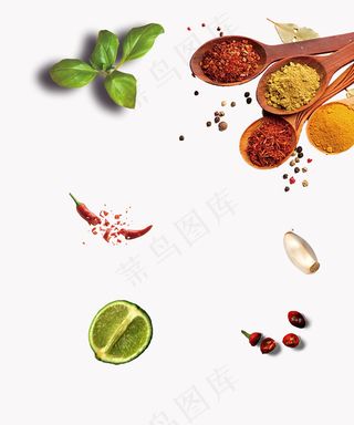 中国风、蔬菜、菜谱、调料、作料海报