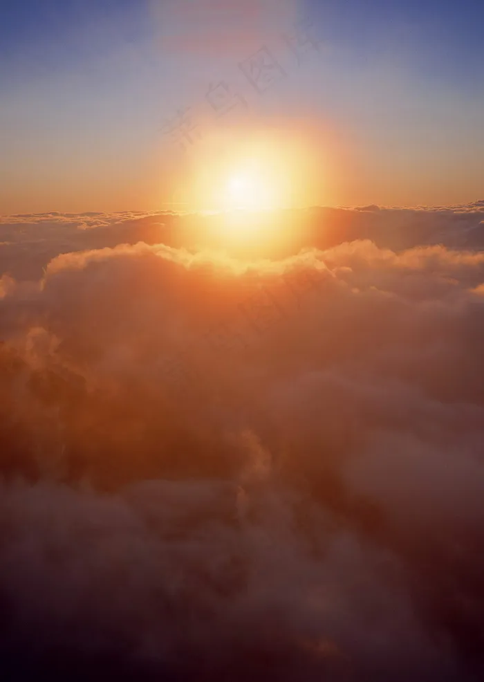 天空背景云层云彩阳光