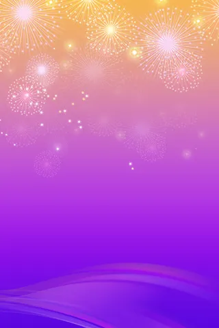 炫目烟花背景设计