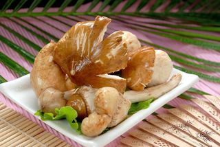 蘑菇香菇金针菇杂菇菌类美食素菜